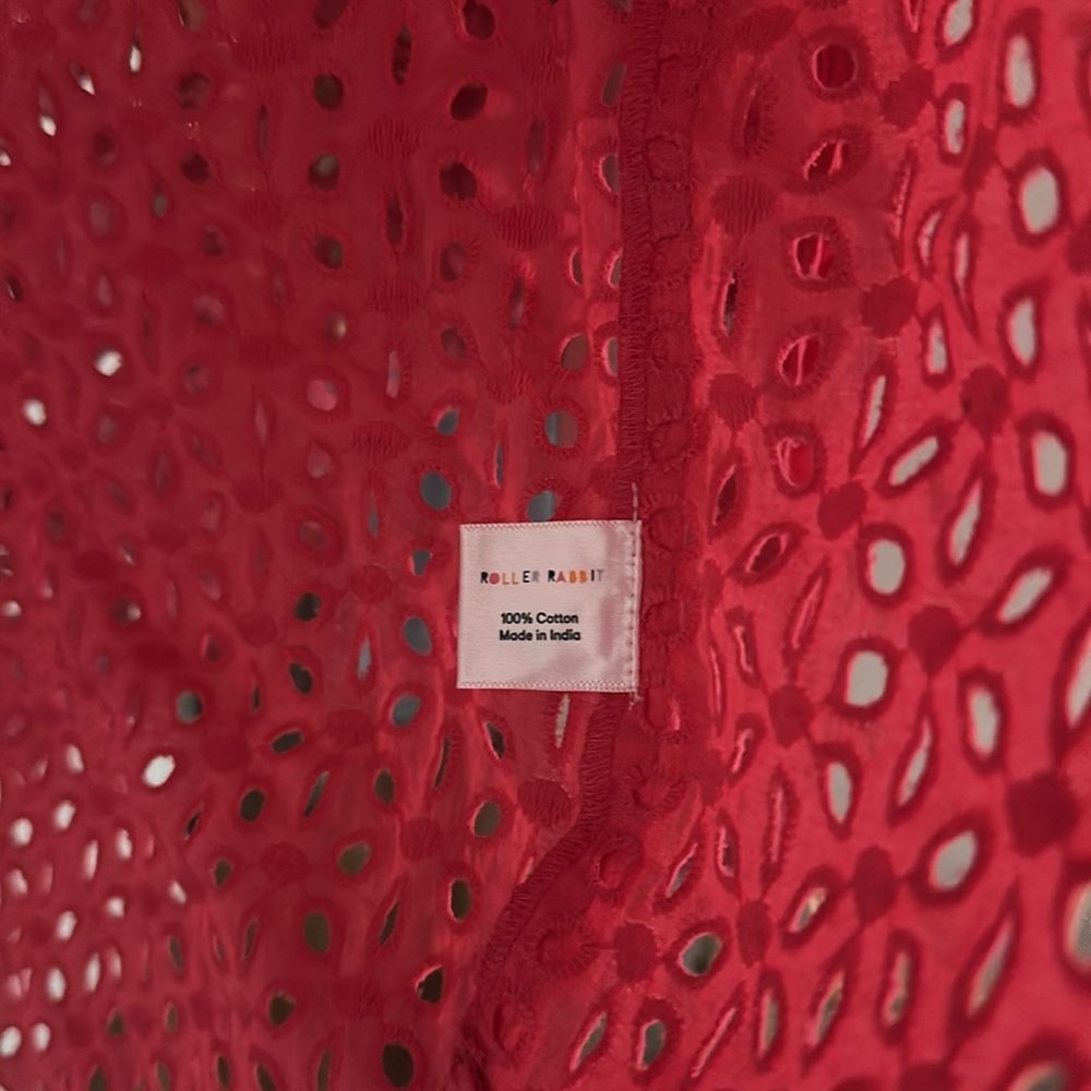 Roller Rabbit Eyelet Button Down - image 3